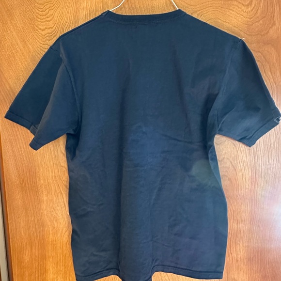 The Strike Gold Blank Loop-wheeled T-shirt - Navy - Picture 3 of 3